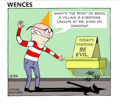 Cartoon: The adventures of Wences (medium) by Cartoonarcadio tagged comic,wences,humor