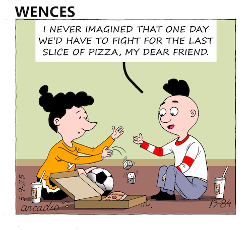 Cartoon: Wewnces Comic Strip (medium) by Cartoonarcadio tagged humor,wences
