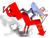 Cartoon: Argentina in crisis. (small) by Cartoonarcadio tagged argentina,crisis,economy