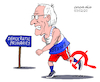 Cartoon: Bernie Sanders campaign. (small) by Cartoonarcadio tagged sanders socialism usa democratic primaries