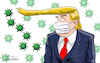 Cartoon: Boltonvirus. (small) by Cartoonarcadio tagged trump impeachment washington us president bolton