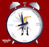 Cartoon: Donald Trump times. (small) by Cartoonarcadio tagged usa,trump,china,russia,venezuela
