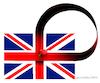 Cartoon: Duel in Great Britain (small) by Cartoonarcadio tagged duel,isis,great,britain,terror,europe