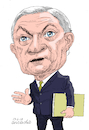 Cartoon: Jeff Sessions USA. (small) by Cartoonarcadio tagged sessions,usa,us,government,politicians,trump