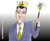 Cartoon: Pedro Sanchez the other King of (small) by Cartoonarcadio tagged spain,corruption,pedro,sanchez