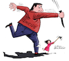 Cartoon: Stop Femicides. (small) by Cartoonarcadio tagged man women violence human rights