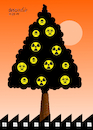 Cartoon: The Sad Christmas Tree (small) by Cartoonarcadio tagged christmas tree december