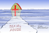 Cartoon: The tip of the iceberg. (small) by Cartoonarcadio tagged catholicism,the,pope,religion