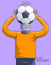 Cartoon: The World Cup starts. (small) by Cartoonarcadio tagged football soccer russia national teams sport celebration