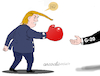Cartoon: Trump and the G-20 (small) by Cartoonarcadio tagged trump us president usa 20 europe germany
