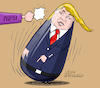 Cartoon: Trump...the stubborn. (small) by Cartoonarcadio tagged trump,pelosi,washington,politicians,white,house