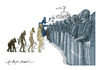 Cartoon: R-Evolution (small) by oktaybingöl tagged evolution,revolution,oktay,bingol,human,rights