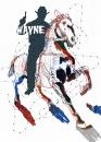 Cartoon: Wayne (small) by themorn tagged cowboy,knight,killer,western,horse,wayne