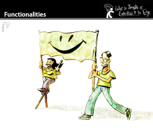 Cartoon: Functionalities (medium) by PETRE tagged politics,manifestation,tools