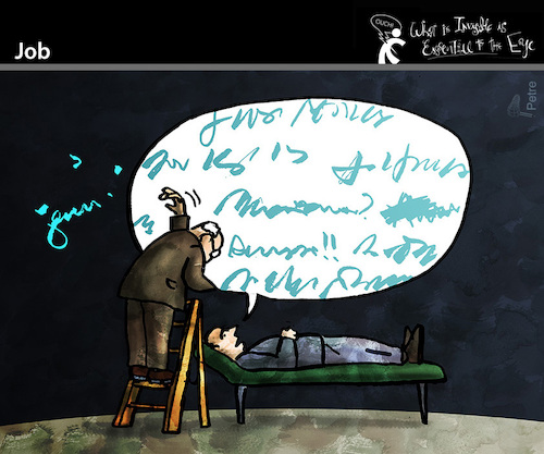Cartoon: Job (medium) by PETRE tagged psychoanalysis,psychoanalyse,freud,job,berufe