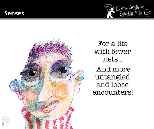 Cartoon: SENSES (medium) by PETRE tagged senses,socialmedia,nets,sinn