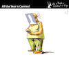 Cartoon: All the Year is Carnival (small) by PETRE tagged masks,costumes,celebrations
