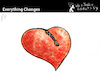 Cartoon: Everything Changes (small) by PETRE tagged love couples