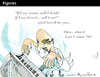 Cartoon: Figures (small) by PETRE tagged music language poetry