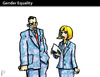 Cartoon: Gender Equality (small) by PETRE tagged women,rights