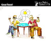 Cartoon: Great Travel (small) by PETRE tagged friendship,friends,chat