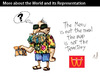 Cartoon: More about the world and its... (small) by PETRE tagged philosphy gestalt politics