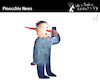 Cartoon: PINOCCHIO NEWS (small) by PETRE tagged pinocchio,news,nachrichten,handy,smartphone