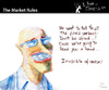 Cartoon: The Market Rules (small) by PETRE tagged invisible hand adam smith