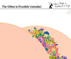 Cartoon: The Other is Possible - remake (small) by PETRE tagged happiness
