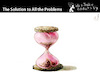 Cartoon: The Solution to all the problems (small) by PETRE tagged love,sex,desire,time,sandclock
