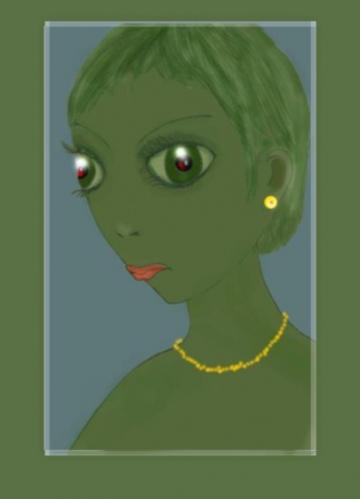 Cartoon: Alien Wlan (medium) by Hezz tagged wlan,alien