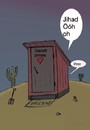 Cartoon: Against Switzerland (small) by Hezz tagged gadaffi,politics,religion