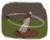 Cartoon: Bin Laden Hammer throw in Berlin (small) by Hezz tagged hammer,throw,track,and,field,atletics,berlin