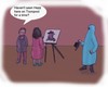 Cartoon: Burka wear (small) by Hezz tagged burka,hezz