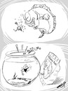 Cartoon: Fillets fish (small) by thinhpham tagged fillets,fish,funny,zenchip