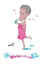 Cartoon: Forever alone (small) by thinhpham tagged valentine,forever,alone,zenchip,funny,pink,milk