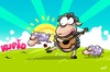 Cartoon: Forever Alone (small) by zenchip tagged kupid,sheep,forever,alone,fun,zenchip