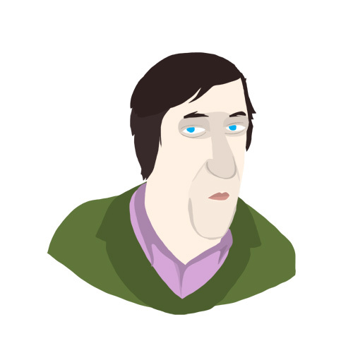 Cartoon: Stephen Fry (medium) by Mohac tagged stephefry,actor,artist