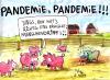 Cartoon: Pandemie Pandemie (small) by Matthias Stehr tagged pandemie pandemic pig flu swine influenza