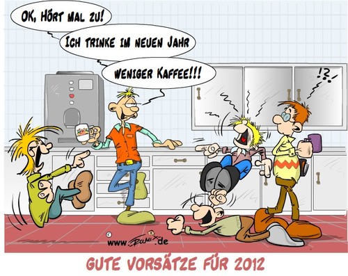 Cartoon: Gute Vorsätze (medium) by Trumix tagged gute,glückwünsche,trummix,jahreswende,jahresanfang,year,new,happy,vorsätze