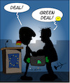 Cartoon: Green Deal (small) by Trumix tagged green,deal,eu,wahl