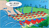 Cartoon: Hochwasser (small) by Trumix tagged hochwasser,ueberschwemmung,versiegelung,bodenverdichtung,bodenversiegelung,unwetter