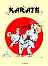 Cartoon: Karate - UraMawashiGeri (small) by Trumix tagged karate,uramawashigeri,kampfsport