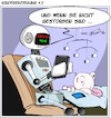Cartoon: Kindererziehung 4.0 (small) by Trumix tagged industrie4,roboter,kuenstliche,intelligenz,ki,computer,software,erziehung,werte,kinder