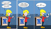 Cartoon: Niederlage für von der Leyen (small) by Trumix tagged kommissionspräsidentin,sms,eu,gericht