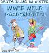 Cartoon: Paarshippen (small) by Trumix tagged paarship,winter,schnee,schneeschippen,schippen,eis,kälte