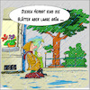 Cartoon: Sommergefühle (small) by Trumix tagged sommer,herbst,regen,hitzewelle,laub,blätter,hitze