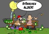 Cartoon: Stösschen (small) by Trumix tagged bodensee,glasverbot,konstanz,party,saufgelage,schmugglerbucht,seestrasse,trummix