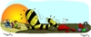 Cartoon: TigerEntenWahl (small) by Trumix tagged tigerentenwahl wahlen politik demokratie wählen waehlen wal tigerente
