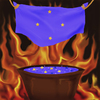 Cartoon: blue soup (small) by gartoon tagged flame,soupe,blue,heaven